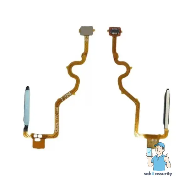 Fingerprint Sensor with Flex Cable for Tecno Spark 10C White